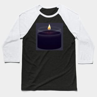 Midnight Dreams Candle Baseball T-Shirt